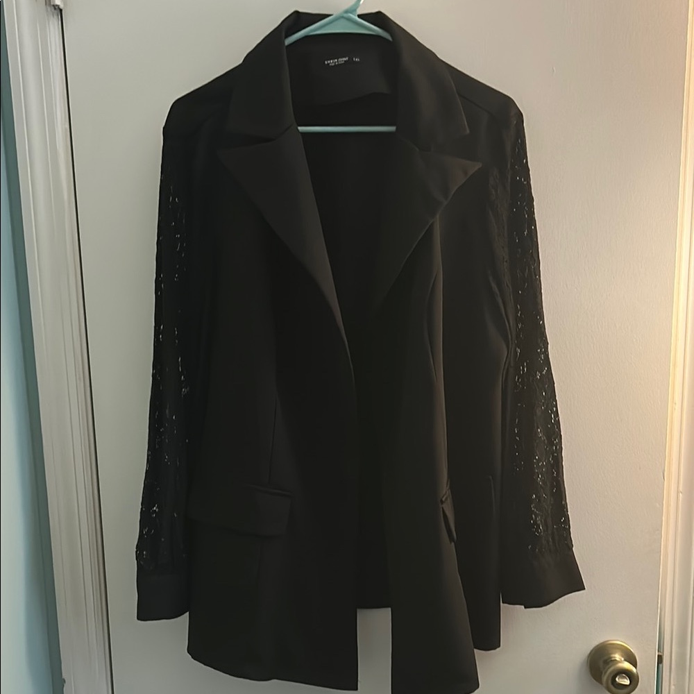 SHEIN Black Blazer Classic Suit Jacket